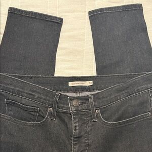 Levi's Dark Gray Skinny Jeans